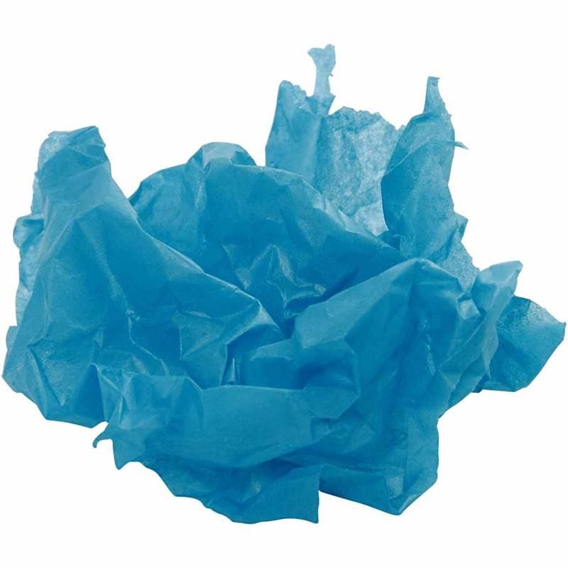 Seidenpapier Blau